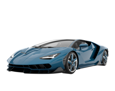Modern spor süper araba - 3D render