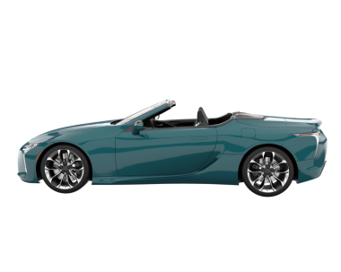 beyaz arka planda modern araba.