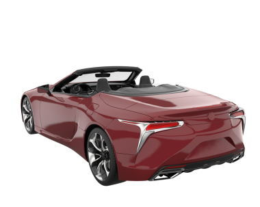 Modern kompakt spor araba. 3 Boyutlu Hazırlama.