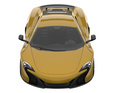 modern süper araba - ön görünüm