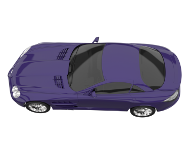 beyaz arkaplanda modern araba.