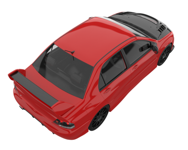 Araç sedan 3D görüntüleme