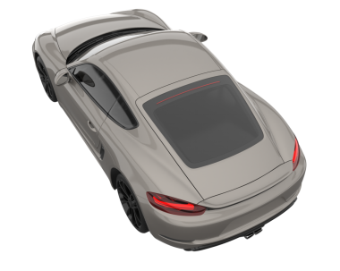 Bir markanın 3 boyutlu görünümü - arka plan görünümü