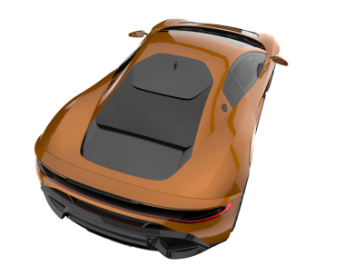 Modern lüks araba beyaz arka planda izole edilmiş.