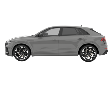 modern araba ön görünümü.