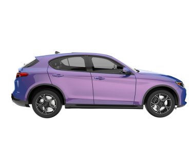 Pembe, modern jip. yüksek kaliteli resimleme