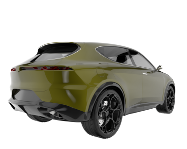 araba beyazda izole edildi