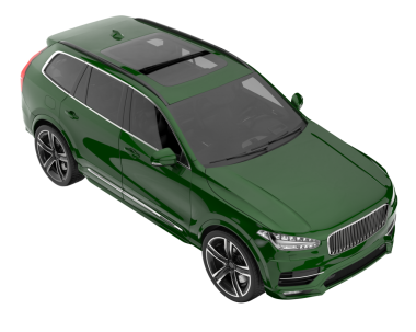 araba modern lüks araba beyaz arka planda izole