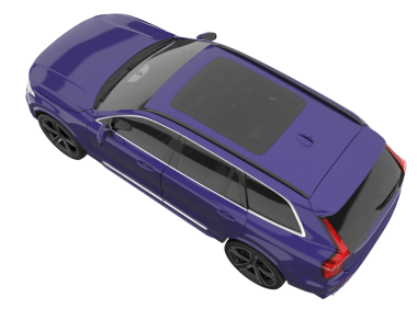 Siyah arka planda modern bir araba. vektör