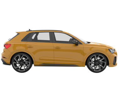 modern suv. araba beyaz arkaplanda izole edildi