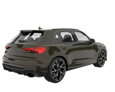 modern otomobil kırpma yolu ile izole edildi