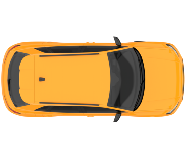 Beyaz arka plan üzerinde izole araç sedan