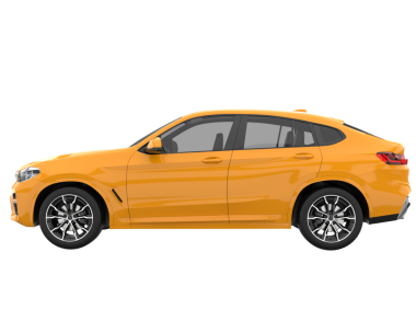 Beyaz arka planda bir araba. vektör illüstrasyonu