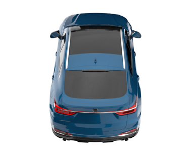 modern otomobil arka planda izole edildi