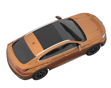 Bir markanın 3 boyutlu tasarımı - daha az genel bir araba
