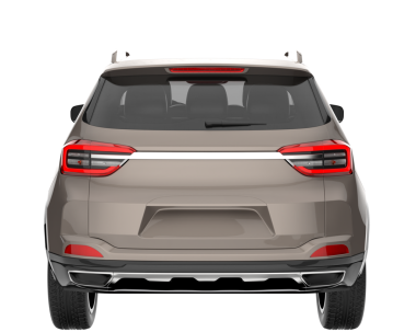 Gerçekçi modern araba öngörüsü. vektör illüstrasyonu