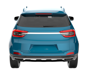 Arka planda modern lüks araba. 3d oluşturma