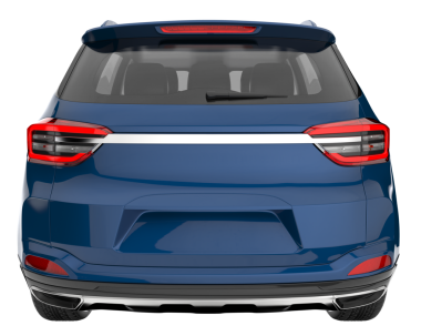 modern suv. - Araba. 3d illüstrasyon