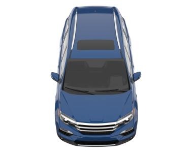 Siyah arka planda mavi lüks bir araba..