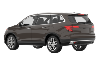 Beyaz arka planda bir araba. araba