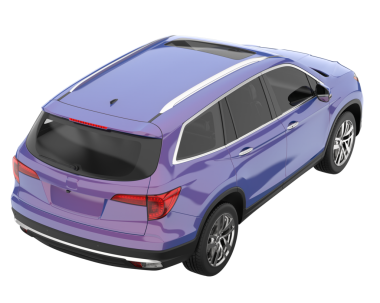 gerçekçi 3D SUV çizimi