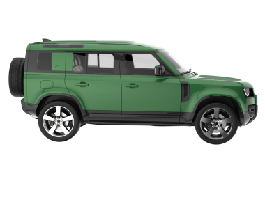 yeşil modern lüks araba - SUV