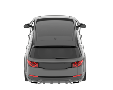 araba beyazda izole edildi.