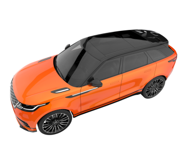 gerçekçi 3D SUV çizimi