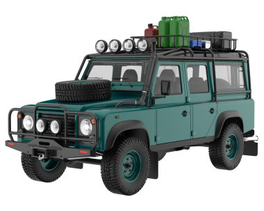 modern askeri araç - yeşil renk