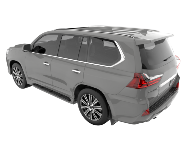 Beyaz arkaplandaki araba.