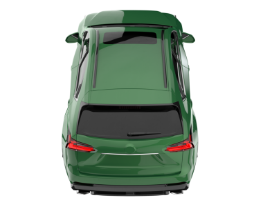 araba yan görünümü, beyaz arkaplanda izole