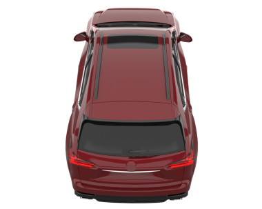 araba beyaz arkaplanda izole edildi.