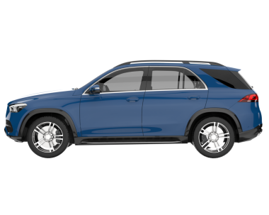 SUV 'un gerçekçi 3 boyutlu çizimi