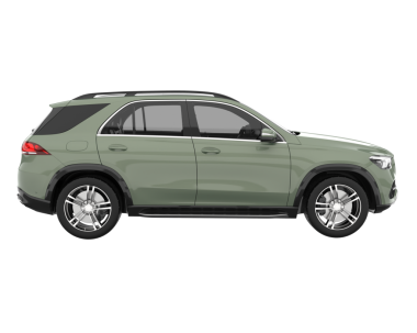 Beyaz arka planda modern SUV. vektör illüstrasyonu