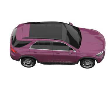 modern mor lüks araba