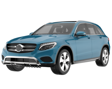 Arka planda izole edilmiş modern lüks araba. 3d oluşturma