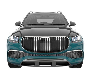 Araba modern lüks. gerçekçi detaylı lüks araba.