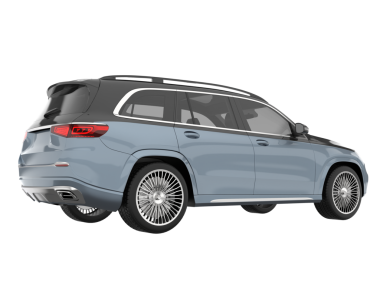 Modern kompakt SUv beyaz arkaplanda izole edildi. yüksek kaliteli resimleme