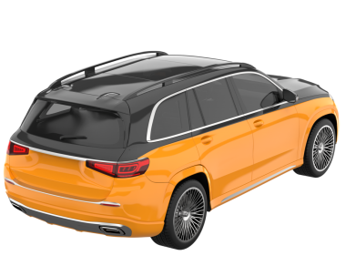 Modern lüks cip beyazdan izole edilmiş. 3d oluşturma