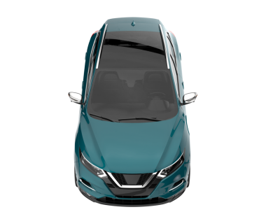 Araç beyaz arkaplanda izole edildi. 3 boyutlu görüntüleme.