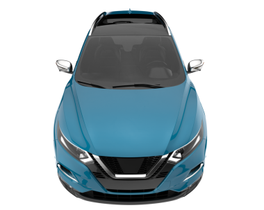 Modern spor araba - yan görünüm