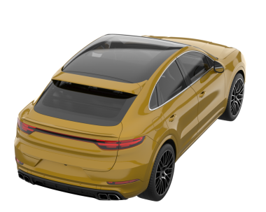 3 boyutlu araba beyaz üzerine izole edilmiş.