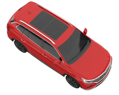 3 boyutlu bir araba.