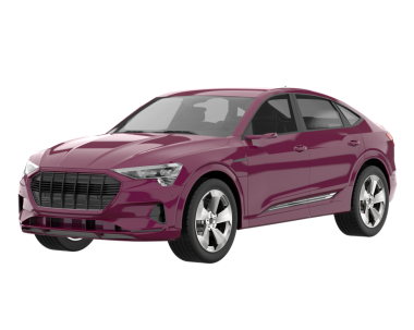 - Araba. Modern araba. vektör illüstrasyonu