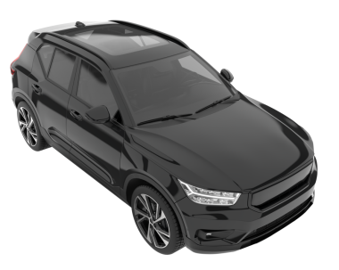 modern otomobil arka planda izole edildi.