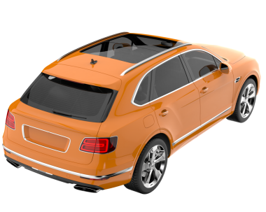 modern araba kırpma yolu ile beyaz zemin üzerinde izole - illüstrasyon