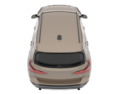 araba yan görünüm vektörü arkaplanda izole edildi.