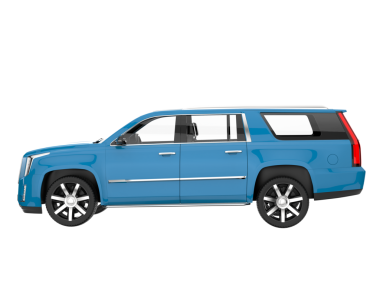 mavi lüks iş arabası