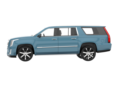 modern suv. SUv 'un vektör çizimi.