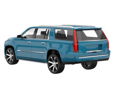 beyaz zemin üzerinde mavi araba.